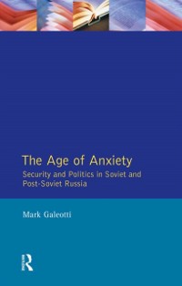Cover Age of Anxiety, The