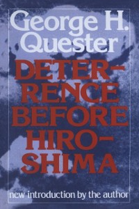 Cover Deterrence Before Hiroshima