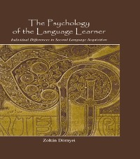 Cover The Psychology of the Language Learner