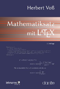 Cover Mathematiksatz mit LaTeX