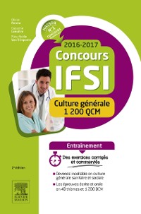 Cover Concours IFSI 2016-2017 - Culture générale - 1 200 QCM
