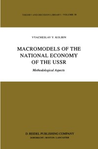 Cover Macromodels of the National Economy of the USSR