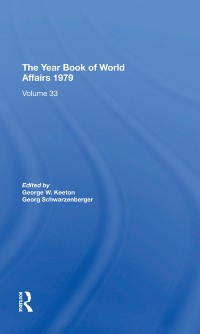 Cover The Year Book Of World Affairs, 1979