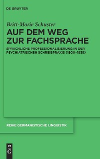 Cover Auf dem Weg zur Fachsprache