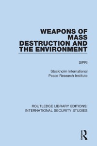 Cover Weapons of Mass Destruction and the Environment