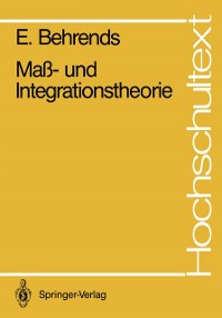 Cover Maß- und Integrationstheorie