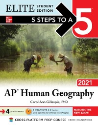 Cover 5 Steps to a 5: AP Human Geography 2021 Elite Student Edition