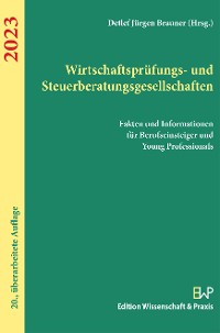 Cover Wirtschaftsprüfungs- und Steuerberatungsgesellschaften 2023.