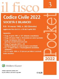 Cover Codice Civile 2022 Società e Bilancio - Pocket il fisco