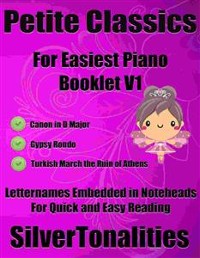Cover Petite Classics for Easiest Piano Booklet V1