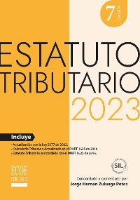 Cover Estatuto tributario 2023