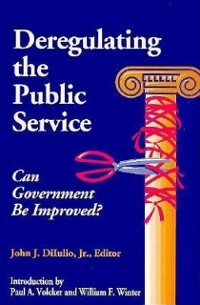 Cover Deregulating the Public Service