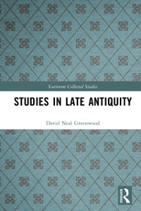 Cover Studies in Late Antiquity