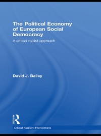 Cover Political Economy of European Social Democracy