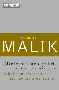 Cover Unternehmenspolitik und Corporate Governance