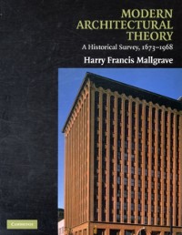 Cover Modern Architectural Theory