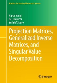 Cover Projection Matrices, Generalized Inverse Matrices, and Singular Value Decomposition