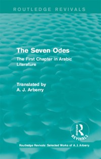 Cover Routledge Revivals: The Seven Odes (1957)