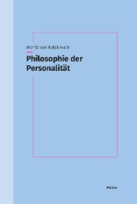 Cover Philosophie der Personalität