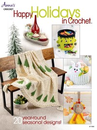 Cover Happy Holidays in Crochet