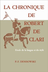Cover La Chronique de Robert de Clari