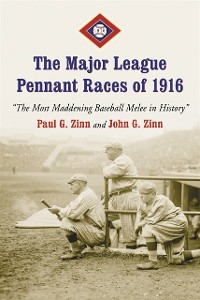 Cover Major League Pennant Races of 1916