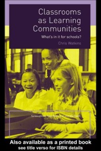 Cover Classrooms as Learning Communities