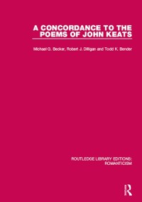 Cover Concordance to the Poems of John Keats