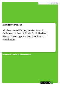 Cover Mechanism of Depolymerization of Cellulose in Low Sulfuric Acid Medium. Kinetic Investigation and Stochastic Simulation