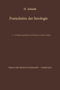 Cover Fortschritte der Serologie