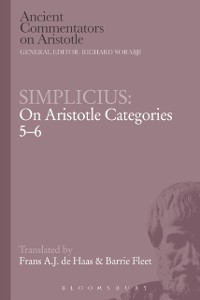 Cover Simplicius: On Aristotle Categories 5-6