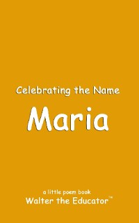 Cover Celebrating the Name Maria