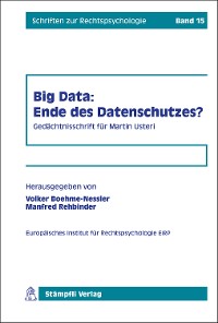 Cover Big Data: Ende des Datenschutzes?