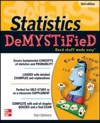 Cover Statistics DeMYSTiFieD, 2nd Edition