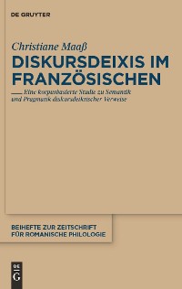 Cover Diskursdeixis im Französischen