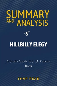 Cover Summary and Analysis of Hillbilly Elegy