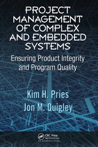 Cover Project Management of Complex and Embedded Systems
