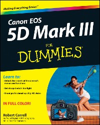Cover Canon EOS 5D Mark III For Dummies