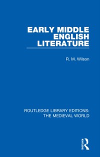 Cover Early Middle English Literature