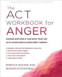 Cover ACT Workbook for Anger