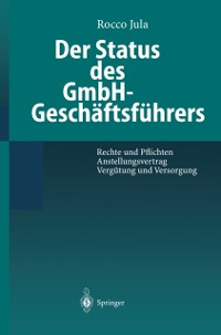 Cover Der Status des GmbH-Geschäftsführers