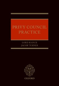 Cover Privy Council Practice