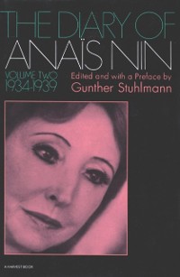 Cover Diary of Anais Nin, 1934-1939