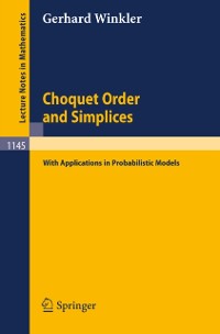 Cover Choquet Order and Simplices