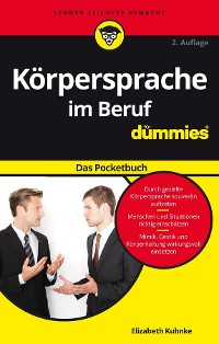 Cover Körpersprache im Beruf für Dummies Das Pocketbuch