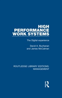 Cover High Performance Work Systems