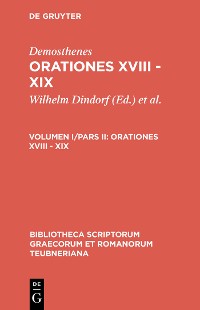 Cover Orationes XVIII - XIX
