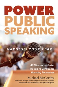 Cover Power Public Speaking Harness Your Fear