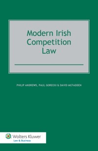 Cover Modern Irish Competition Law