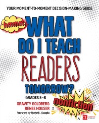 Cover What Do I Teach Readers Tomorrow? Nonfiction, Grades 3-8